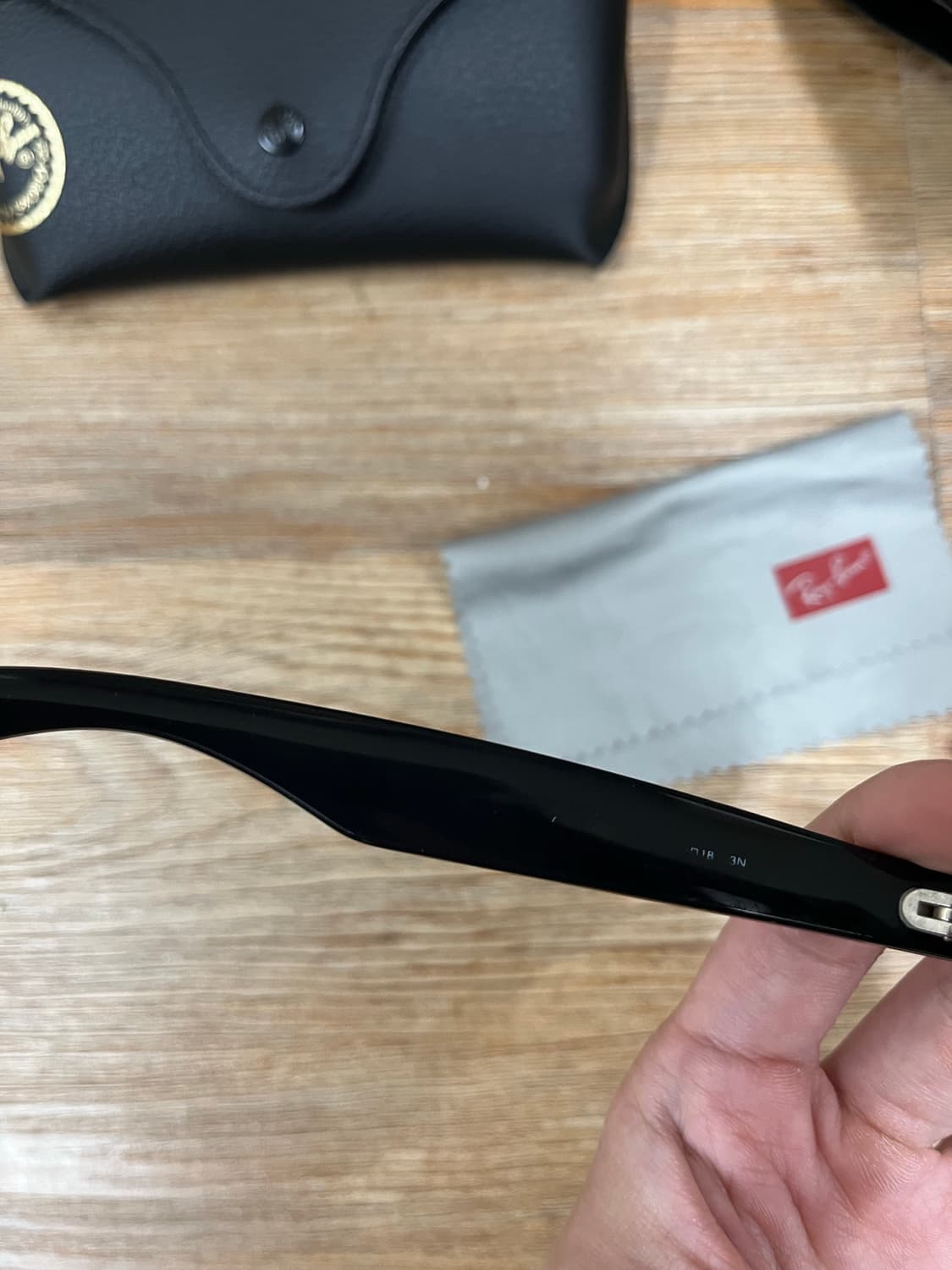 레이벤 rb2132 선글라스 블랙 상품이미지3