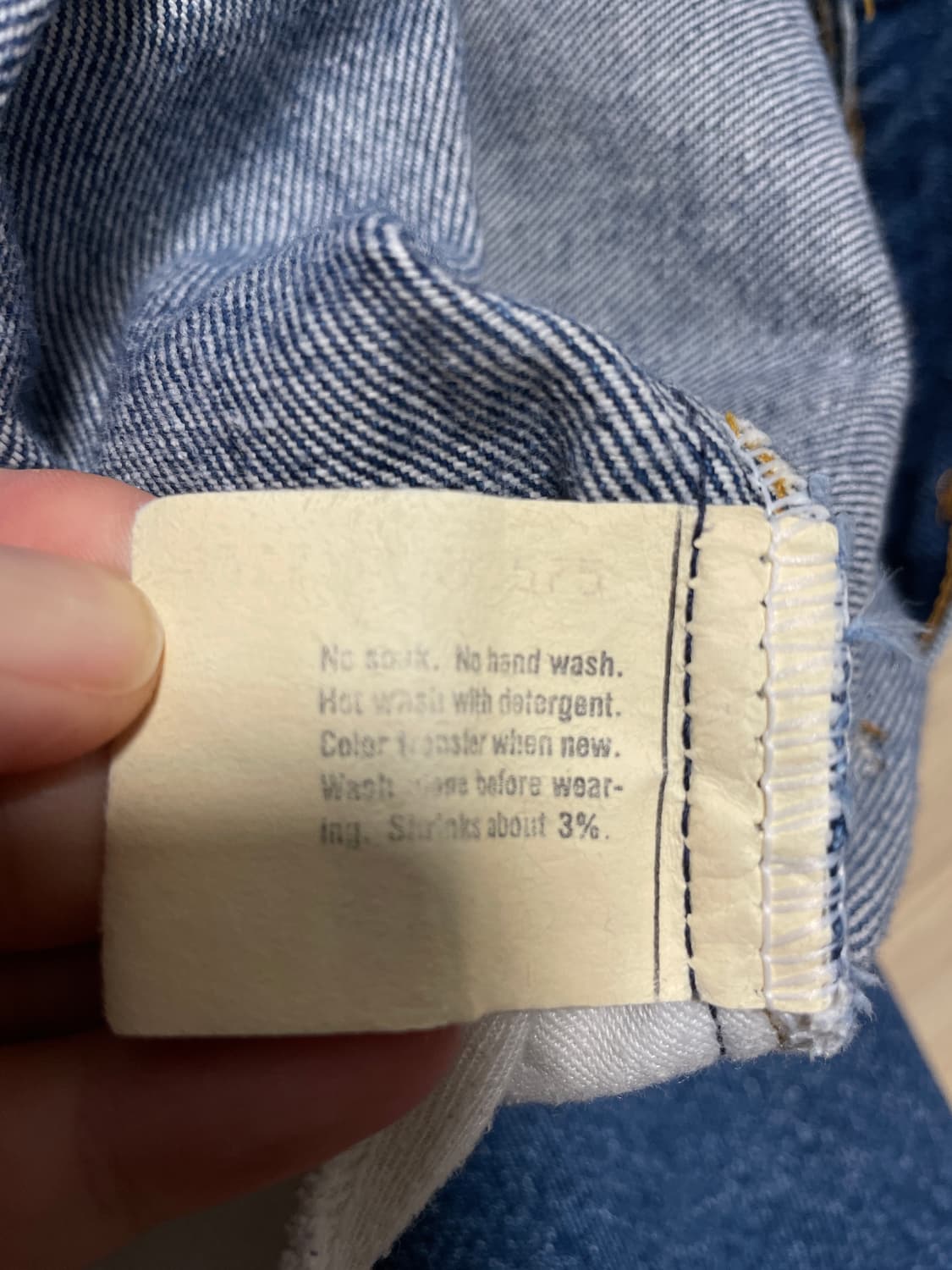 빈티지 리바이스 517 오렌지 탭 팝니다 상품이미지5