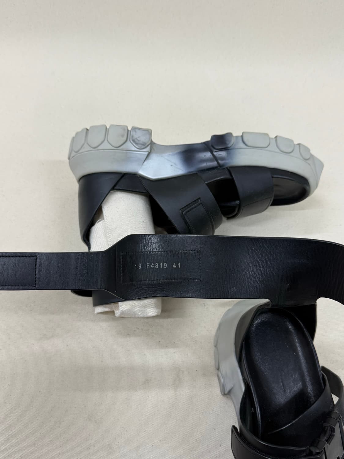 Rick owens / strap tractor sandal / 41-2 상품이미지6