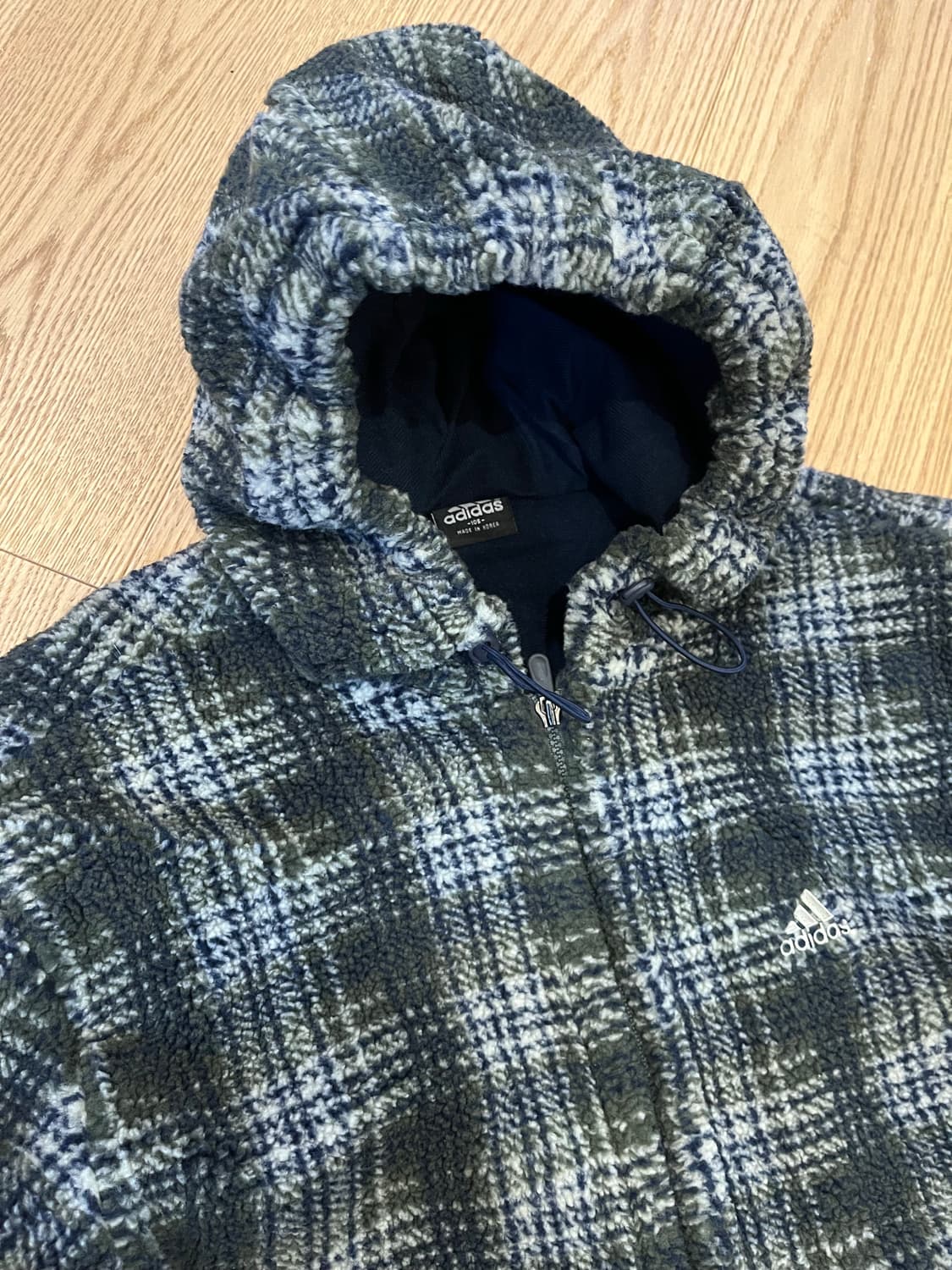 빈티지 00s 아디다스 플리스 누빔자켓 상품이미지1