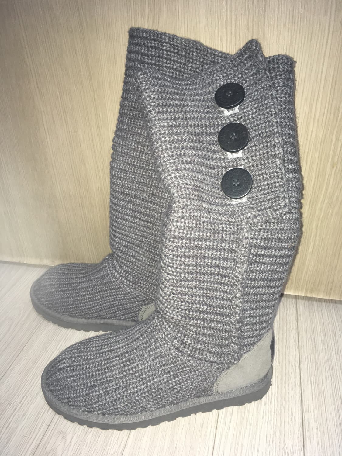 어그 니트 카디 부츠 그레이 240 상품이미지5