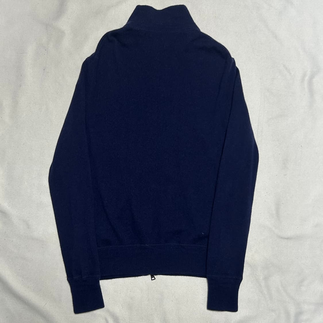 S 폴로랄프로렌 메리노 울 네이비 니트 집업  상품이미지3