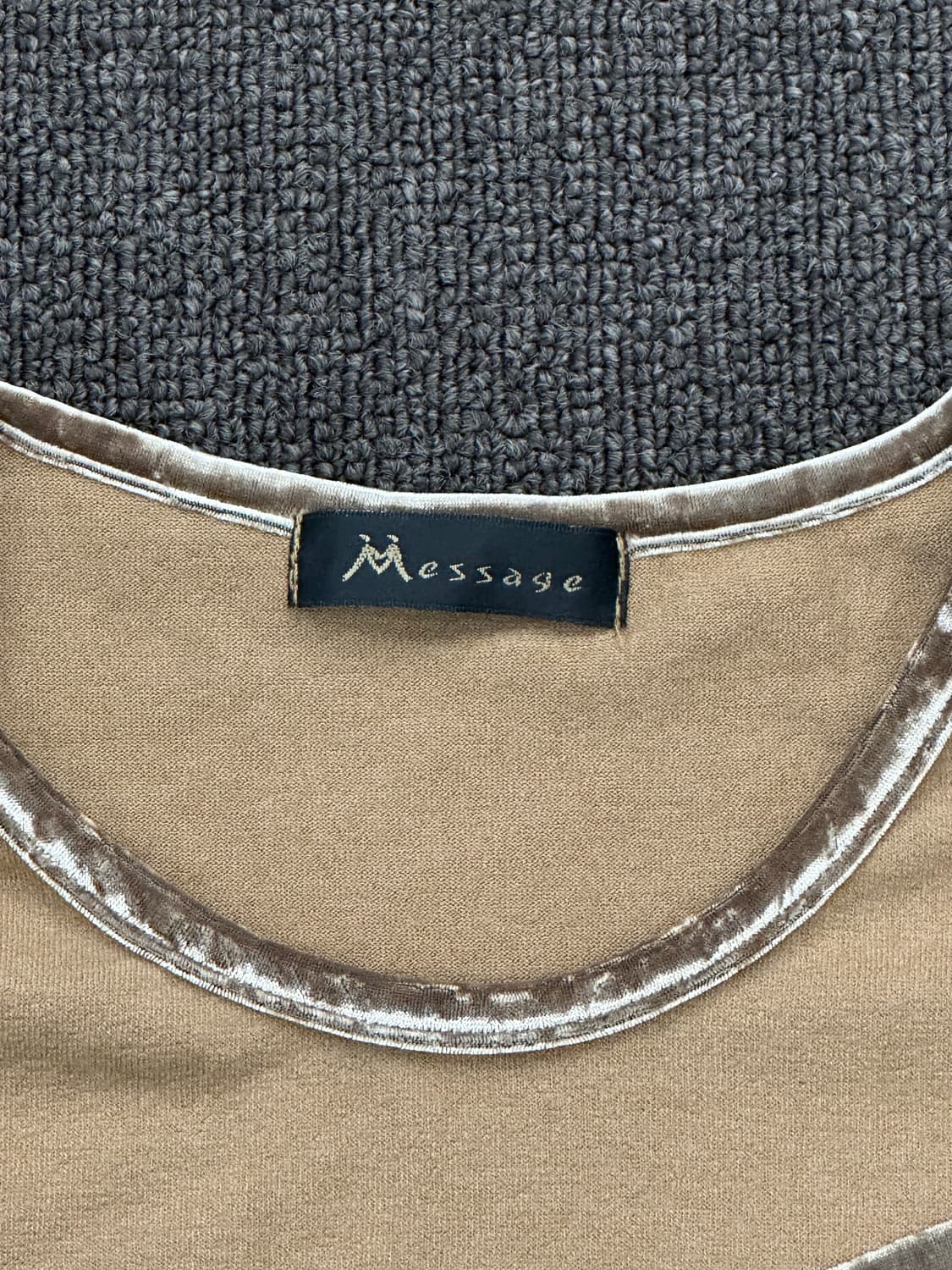 L)Japanese vintage 여성 그런지 디테일 롱슬리브 상품이미지3