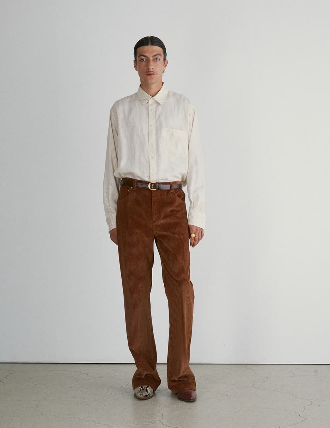 렉토 24fw 미스매치 레더부츠 42.5 size 상품이미지3