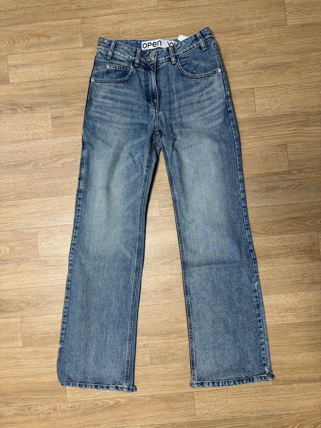 open yy 트럭커 데님 팬츠  상품이미지1