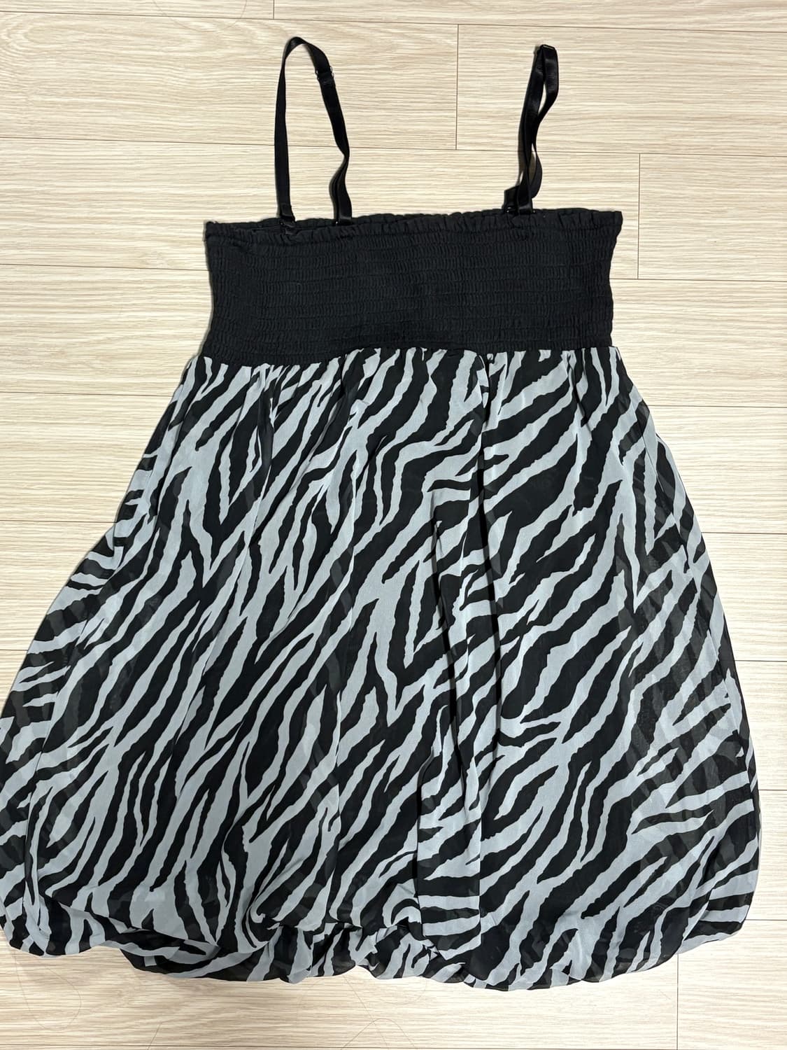 vintage zebra sleveeless 상품이미지3