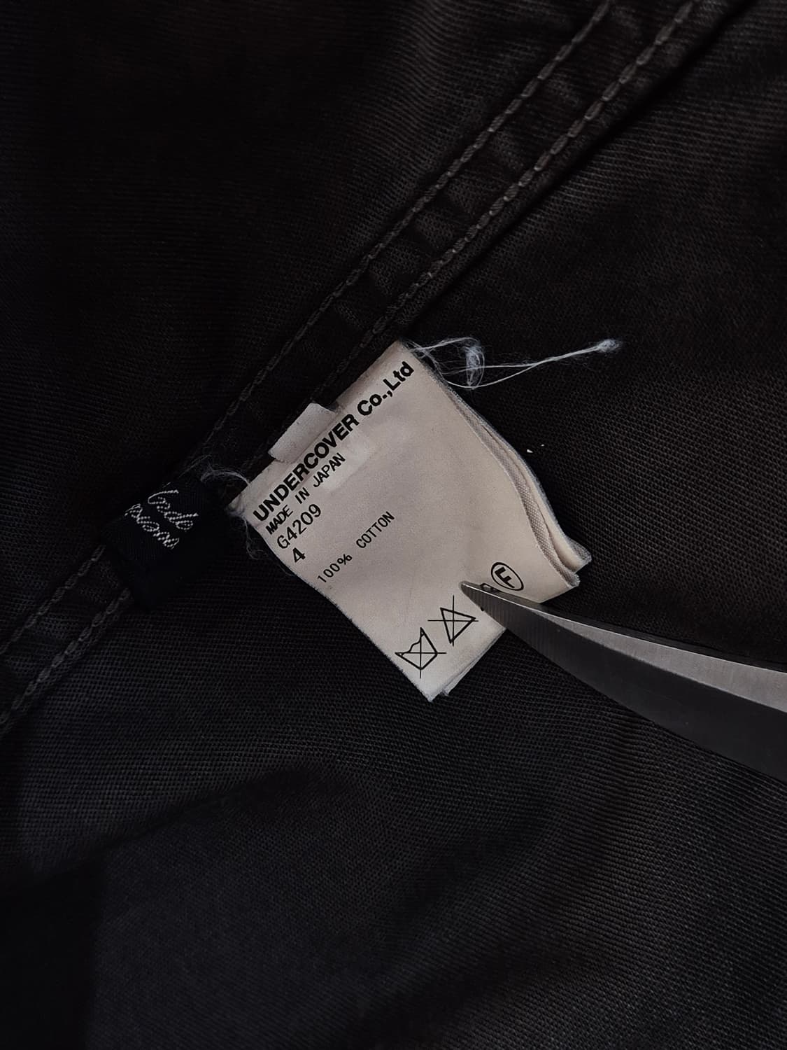 UNDERCOVER 언더커버 언더맨 11s/s 언더맨 자켓 브라운 상품이미지5