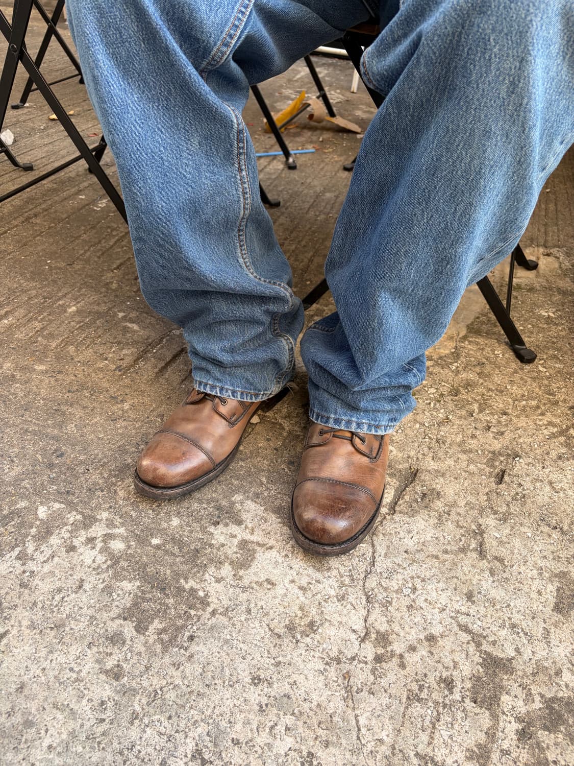 00’s Harley Davidson black label boots 상품이미지3