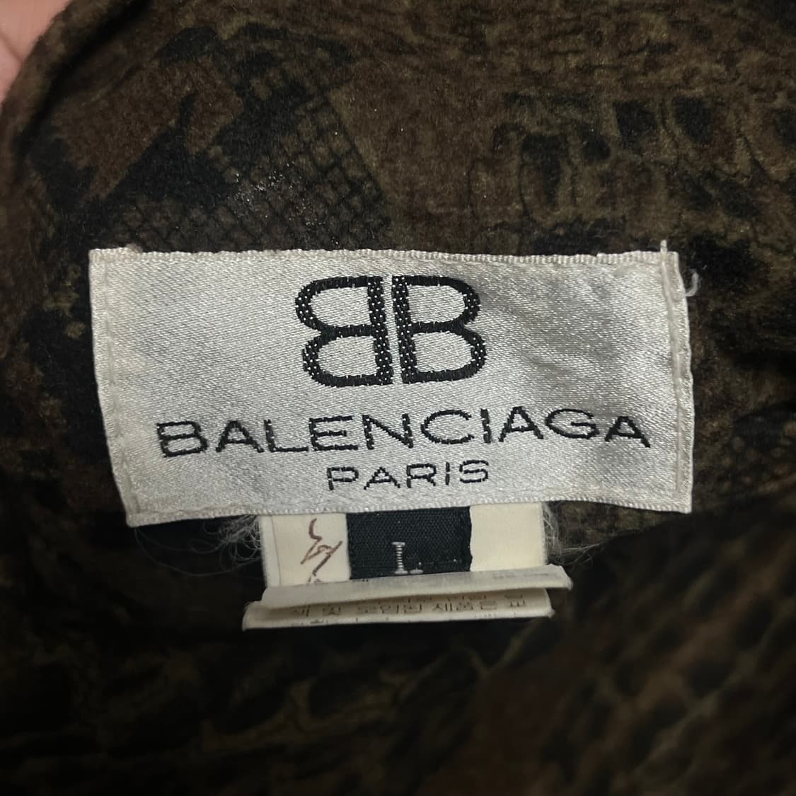 발렌시아가 리버시블 봄버 자켓 L 상품이미지4