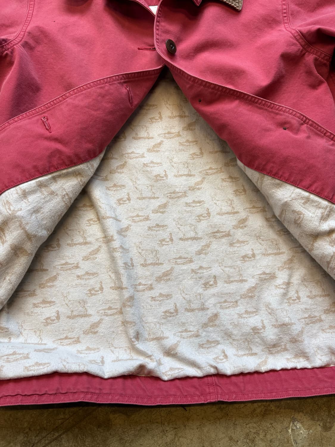 90s 엘엘빈 오리지널 필드 코트 초어 재킷 상품이미지4