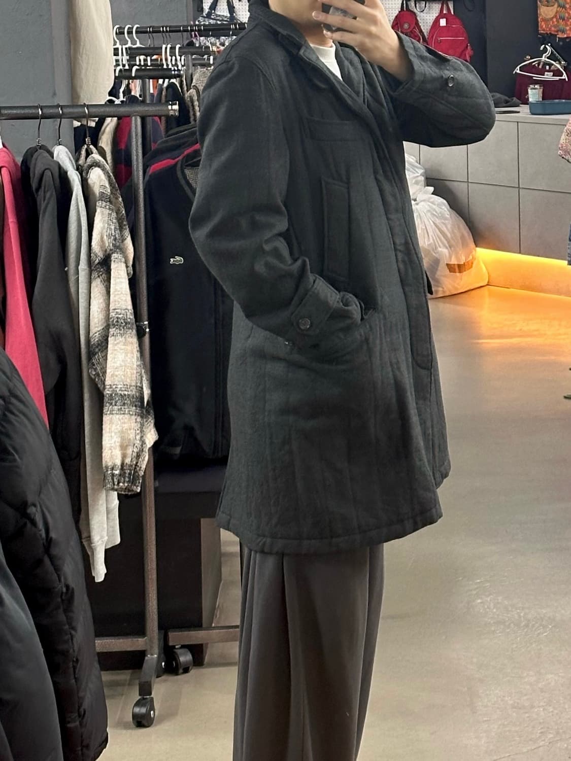 엔지니어드 가먼츠 울 코트 상품이미지2