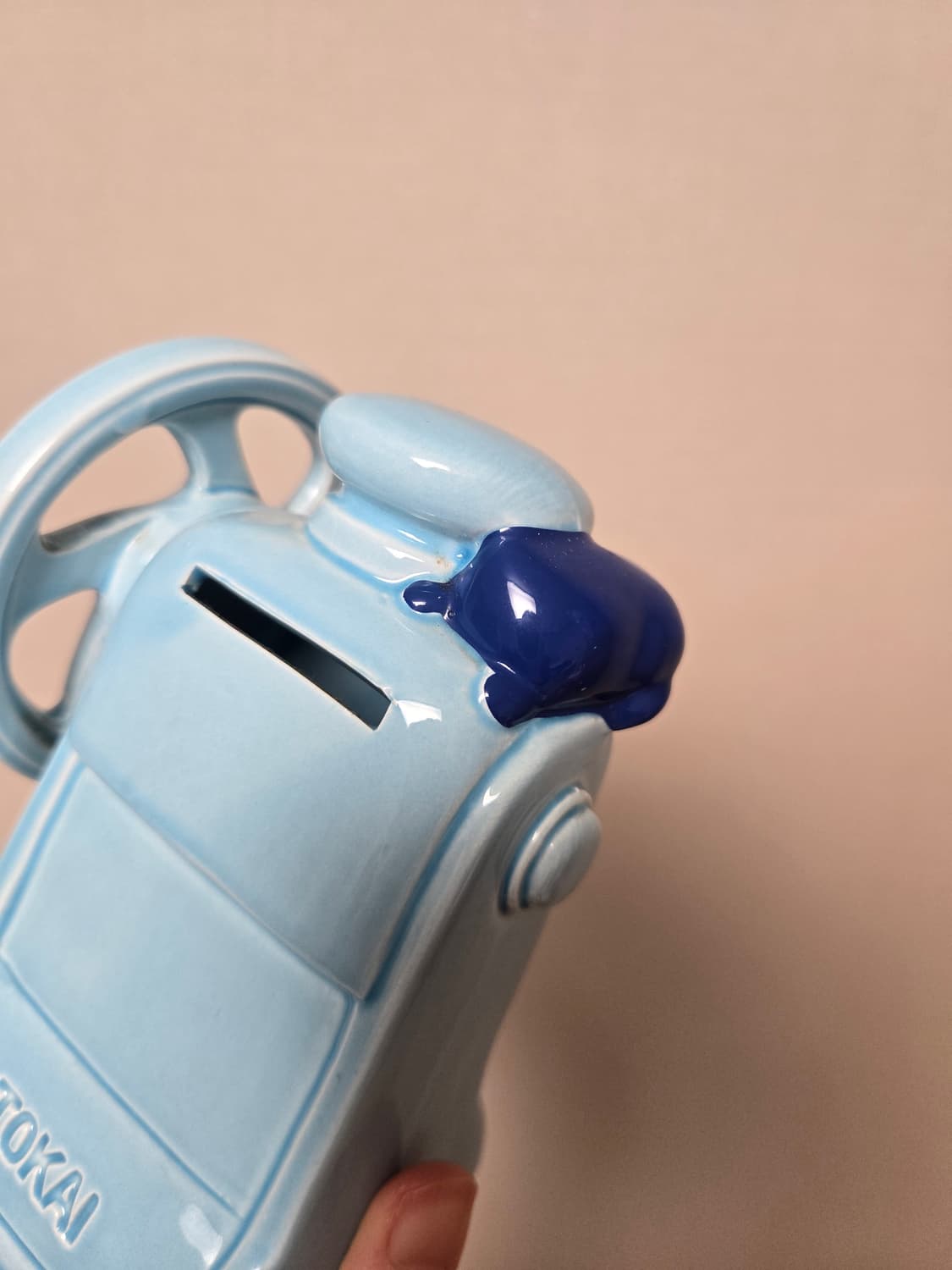 빈티지 쇼와레트로 빙수도기저금통 상품이미지5