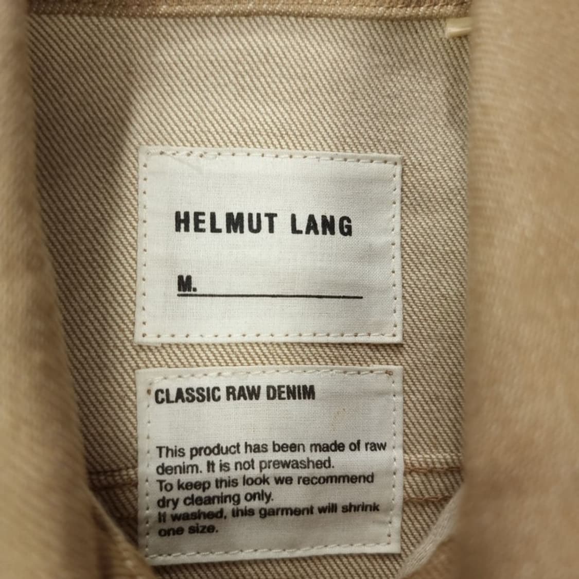 [HELMUT LANG] (미사용)헬무트랭 샌드 데님 조끼 P00866 상품이미지6