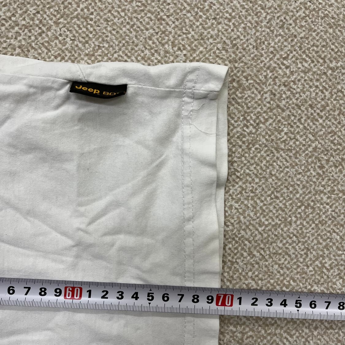 L 지프 스몰로고 반팔 티셔츠 0209M1 상품이미지5