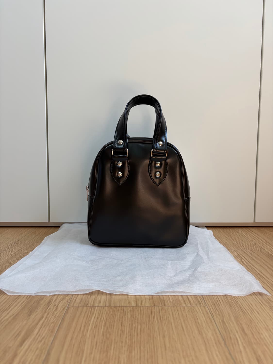 미사용 꼼데가르송 걸 참 미니 도트백 상품이미지2