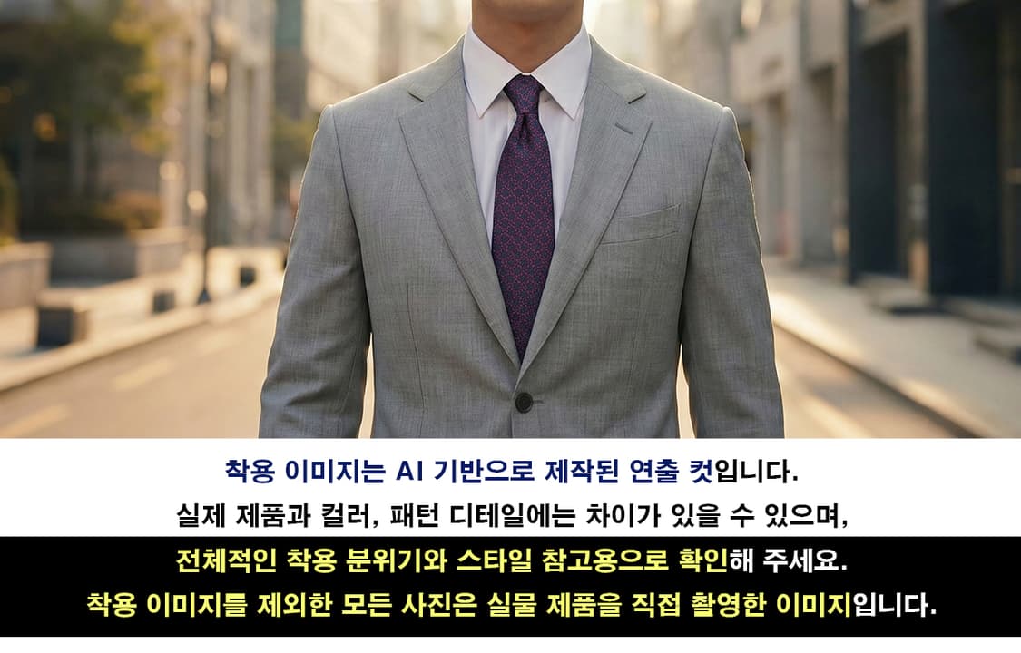 듀퐁 실크 네이비 도트 패턴 넥타이 8.3cm A+등급 K2168
 상품이미지2