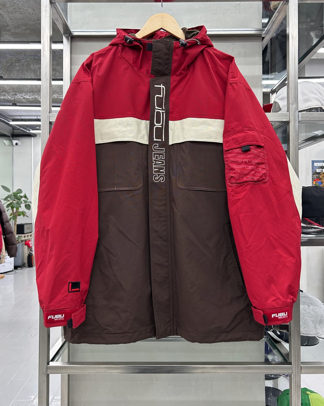 Fubu 00s 나일론쉘 후드 마운틴 자켓 상품이미지1