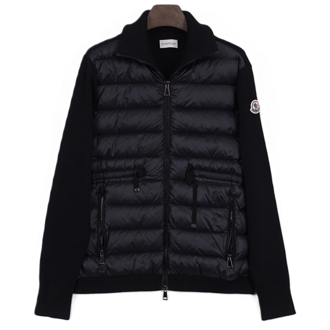 몽클레어 여성 트리콧 패딩 집업 가디건 M 상품이미지1