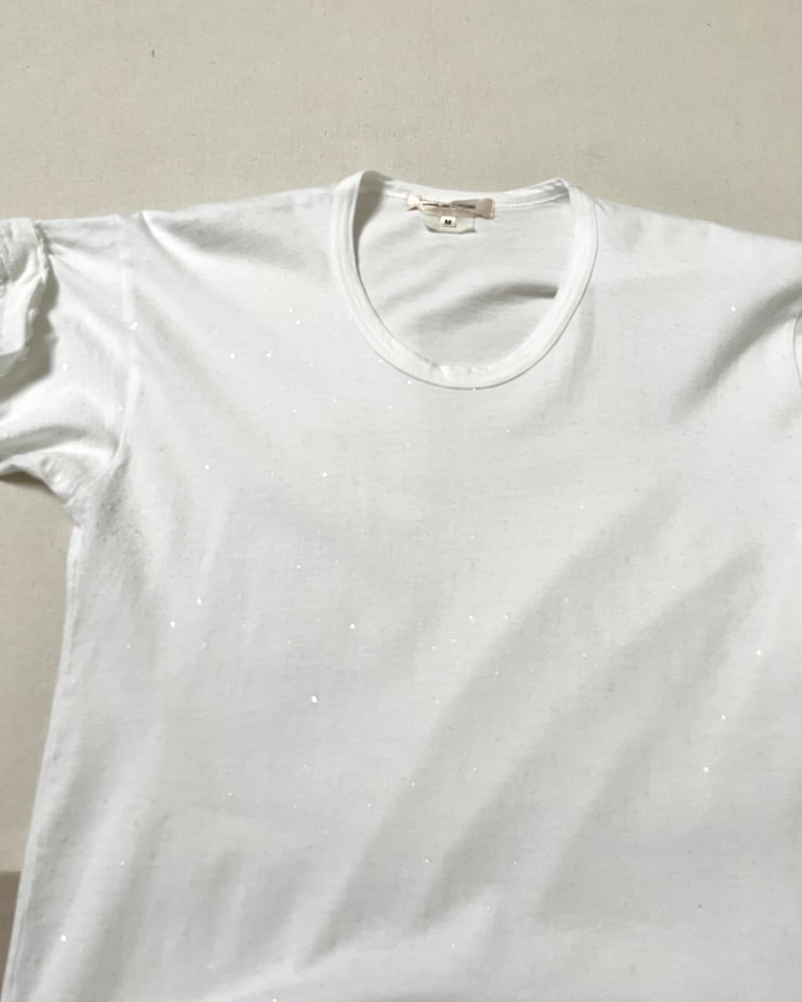 꼼데가르송 글리터 도트 러플 티셔츠 comme des garcons 상품이미지5