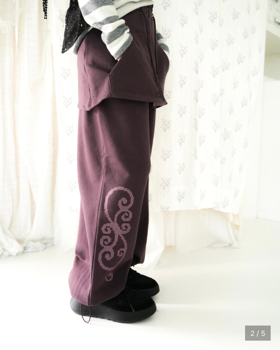 인앤양 Skirt sweat pants set 상품이미지2