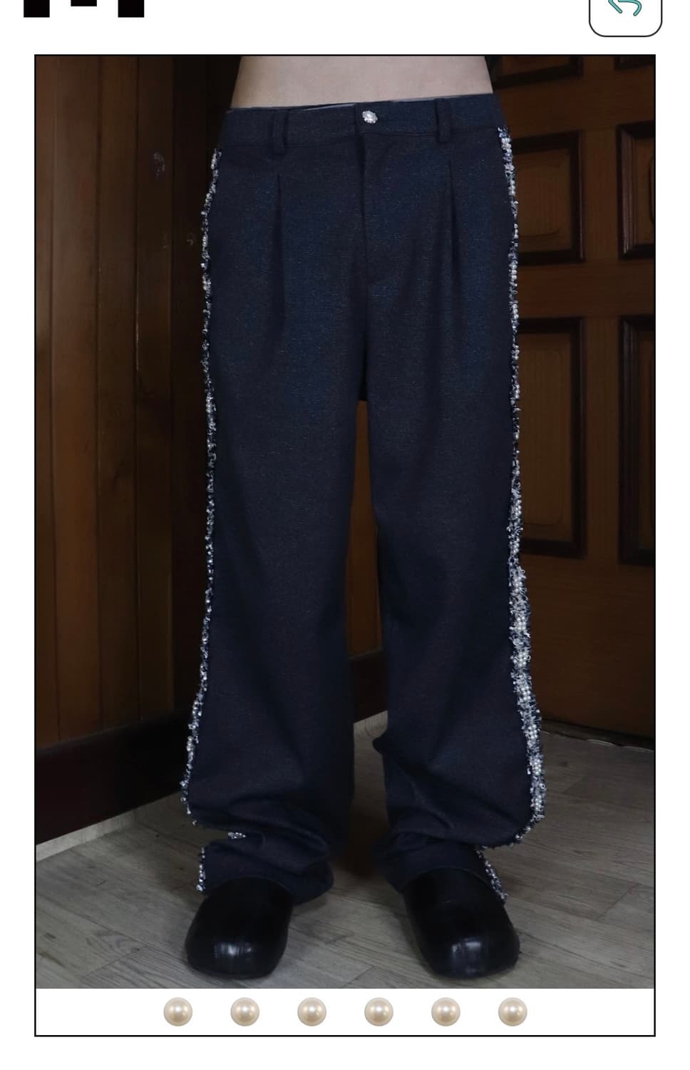 montravailpersonnel 옆라인포인트 바지 1사이즈 상품이미지4