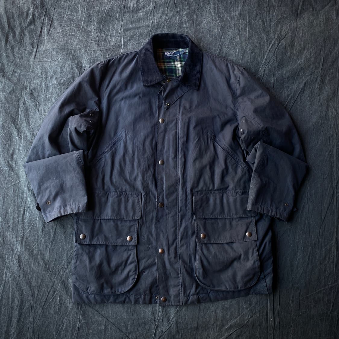 Polo wax jacket 상품이미지1