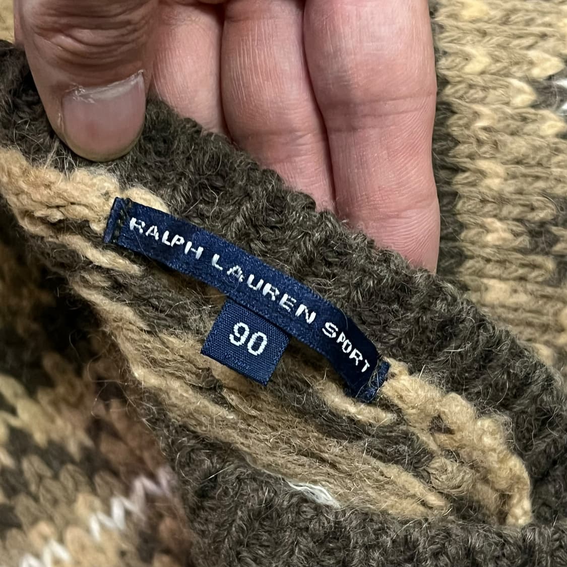  폴로랄프로렌 스포트 노르딕 하프니트 y13840 상품이미지6