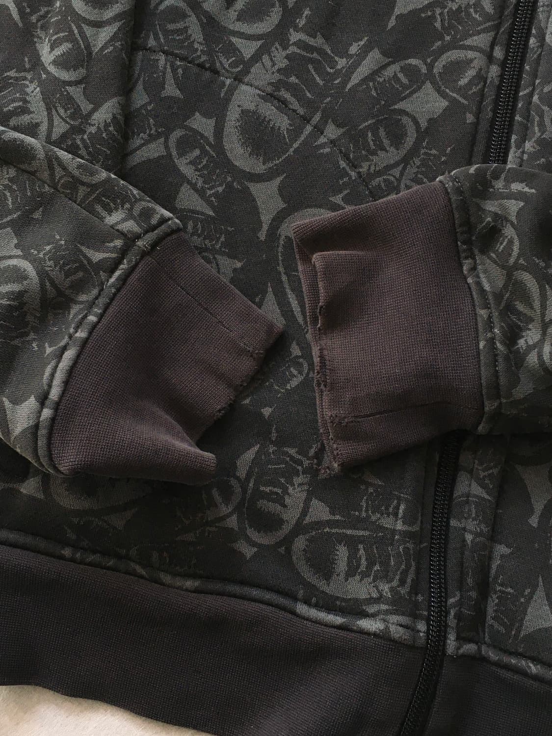 아디다스 그래픽 패턴 후드집업 상품이미지5