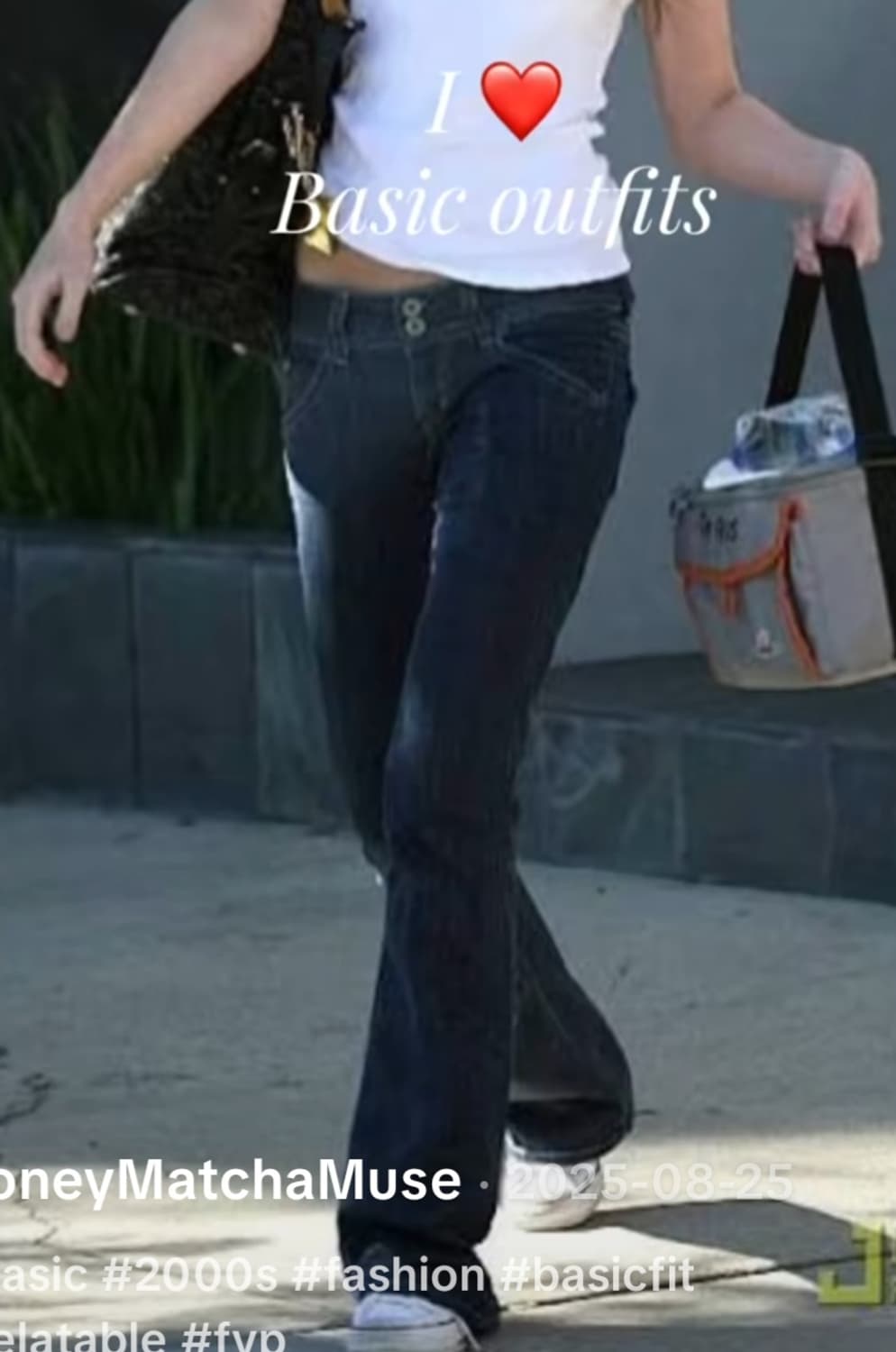 y2k 투버튼 로우라이즈 부츠컷 wing 나비 페어리팬츠 상품이미지1