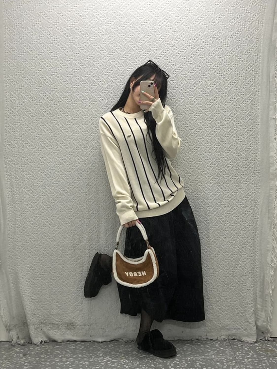 라코스테 올드스쿨 레트로 여리 스트라이프 니트 100 C06820 상품이미지2