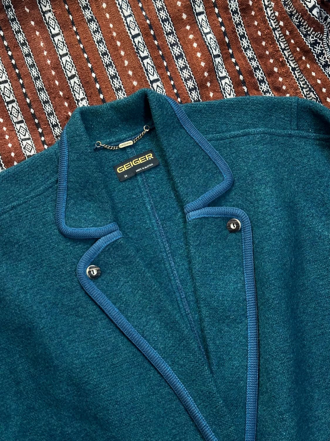 Geiger 가이거 울 자켓 36 (M) 상품이미지5