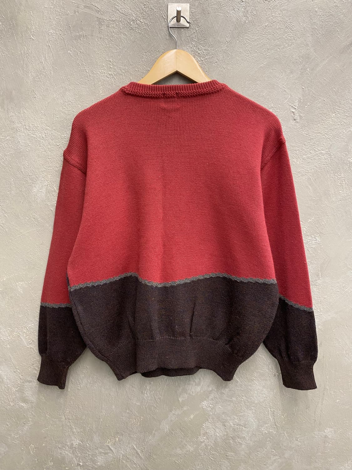 [L] 90s HARDY AMIES 하디에이미스 빈티지 울 니트 상품이미지4