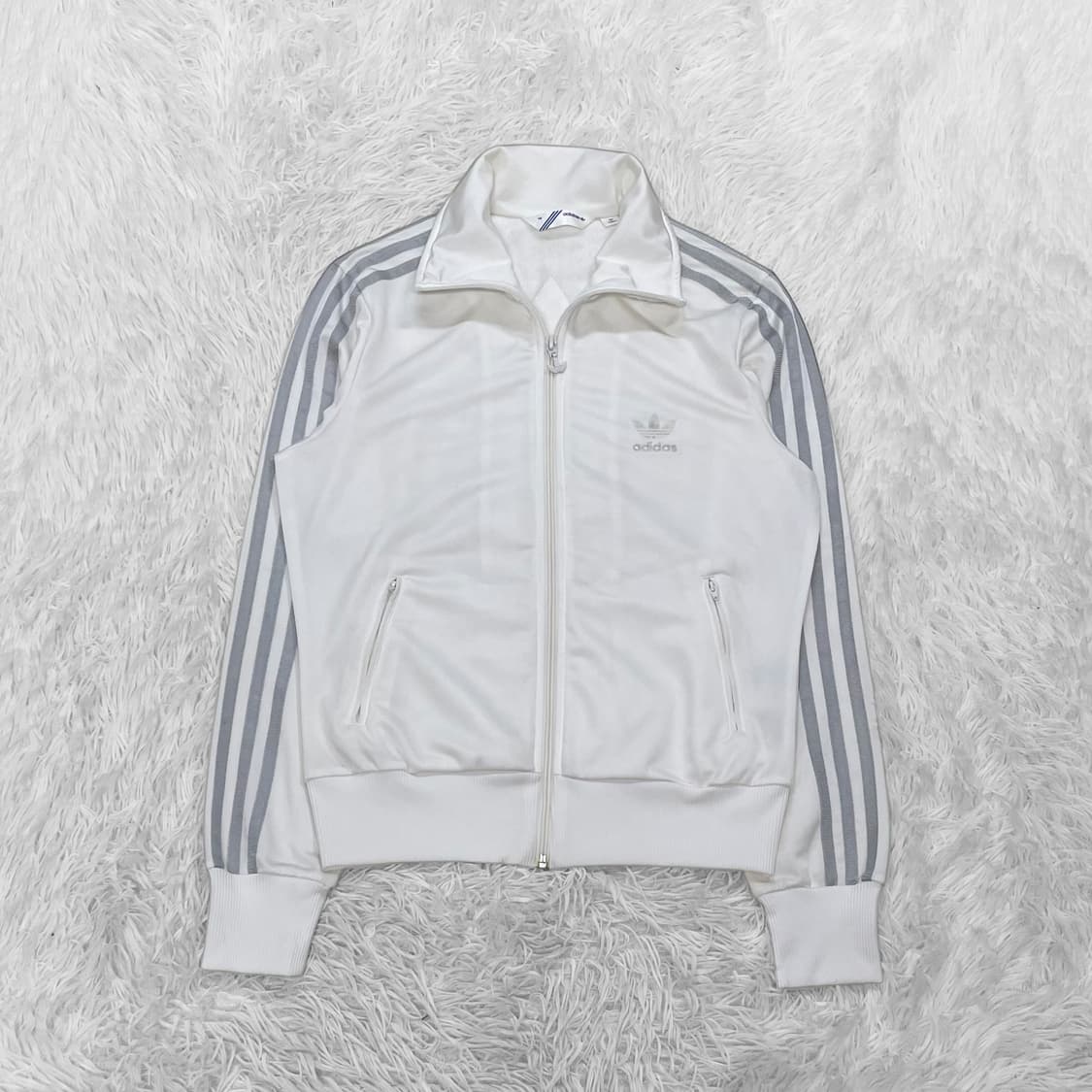 아디다스 파이어버드 트랙탑 져지 화이트 실버 상품이미지2