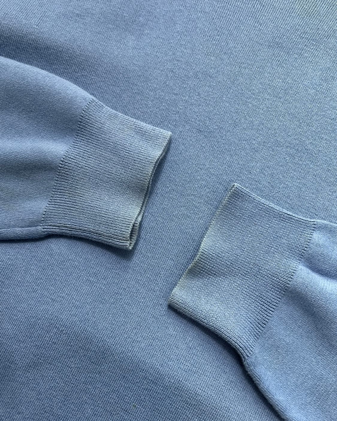 폴로 랄프로렌 피마 코튼 스카이블루 브이넥 니트  상품이미지5