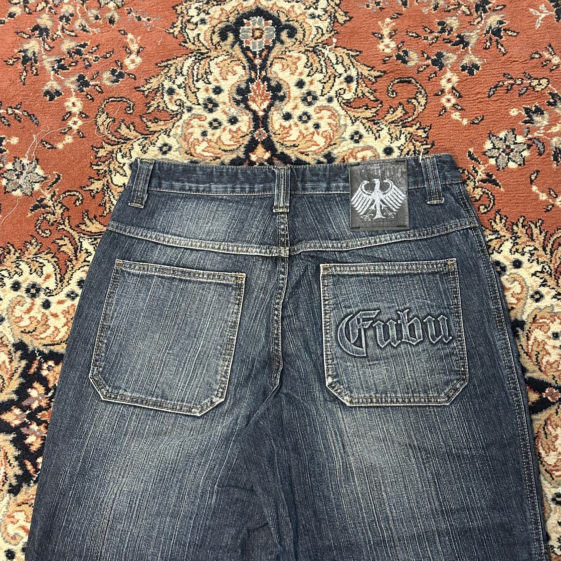 FUBU 후부 올드스쿨 루즈핏 데님 팬츠 (30-31) 상품이미지5