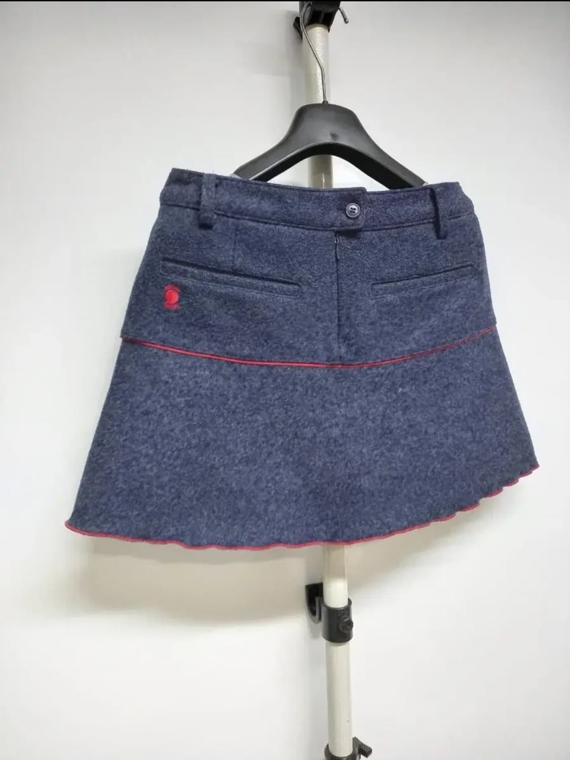 와이드앵글 골프 겨울 모직플레어 큐롯스커트 55 상품이미지5