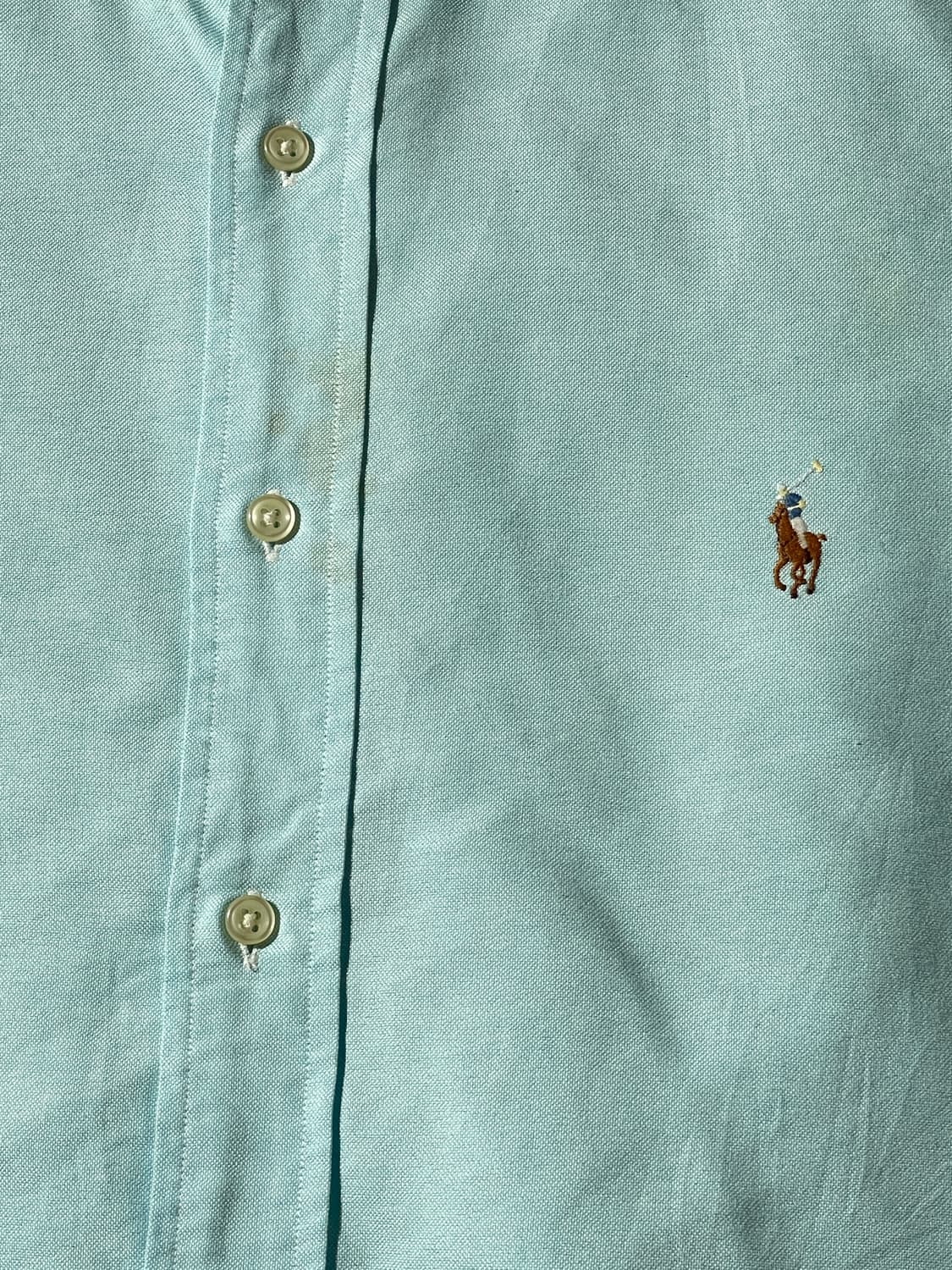 RALPH LAUREN 랄프로렌 빈티지 코튼 민트셔츠 상품이미지4