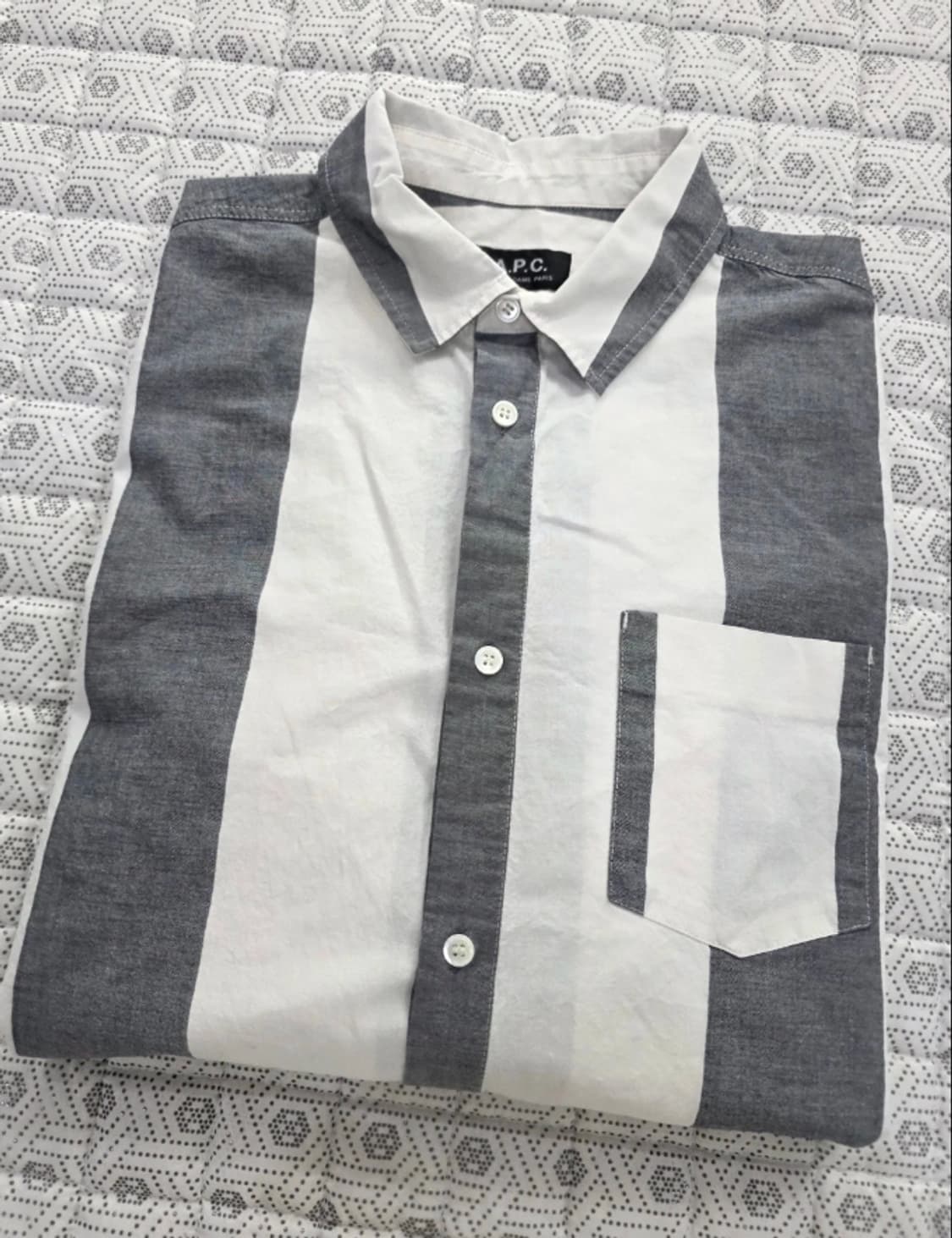 A.P.C. 아페쎄 스트라이프 셔츠 95 상품이미지5