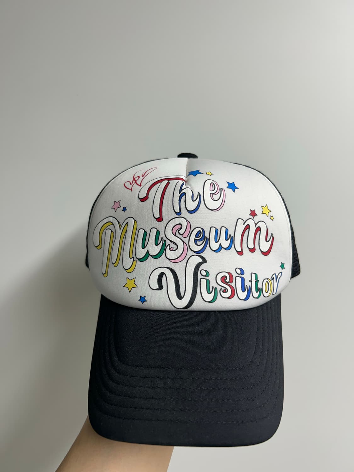 더뮤지엄비지터 mesh cap 상품이미지1