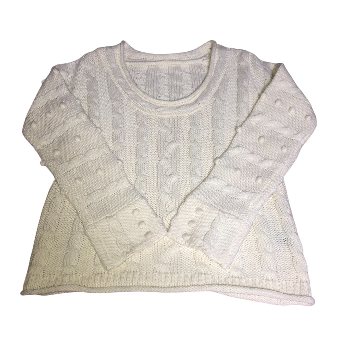 폼폼 케이블 니트 상품이미지1