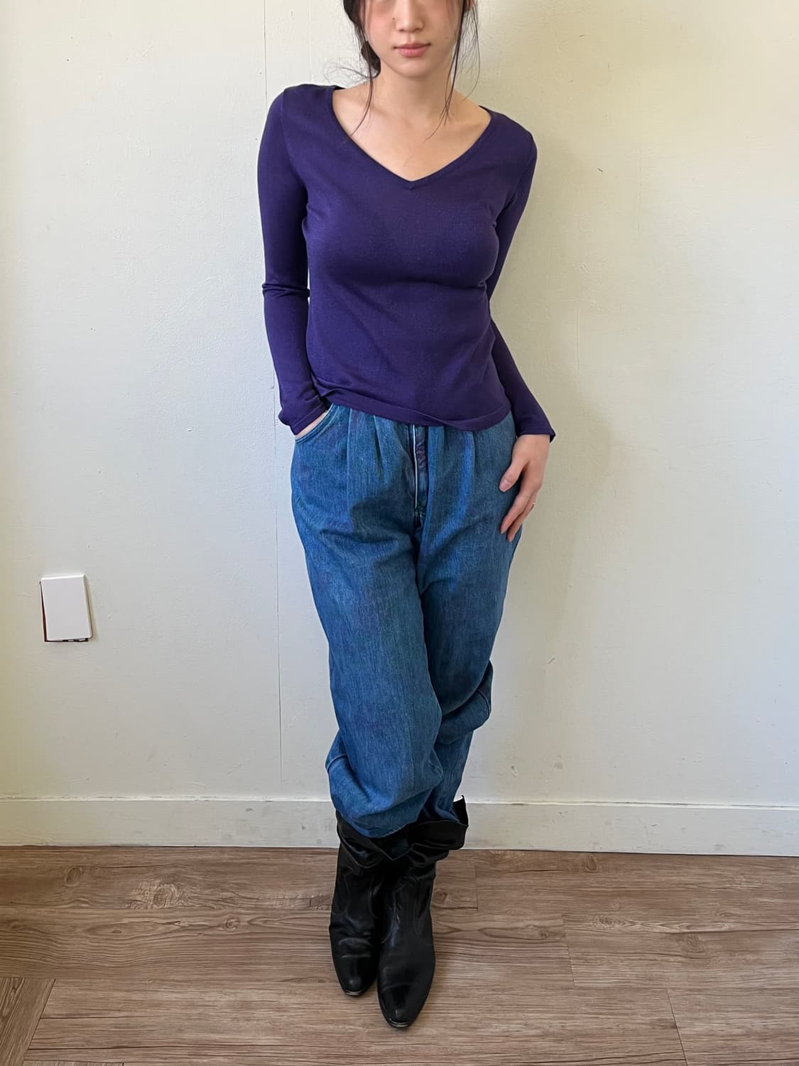 80’s Stuffed Shirt 아트 데님 팬츠  상품이미지7