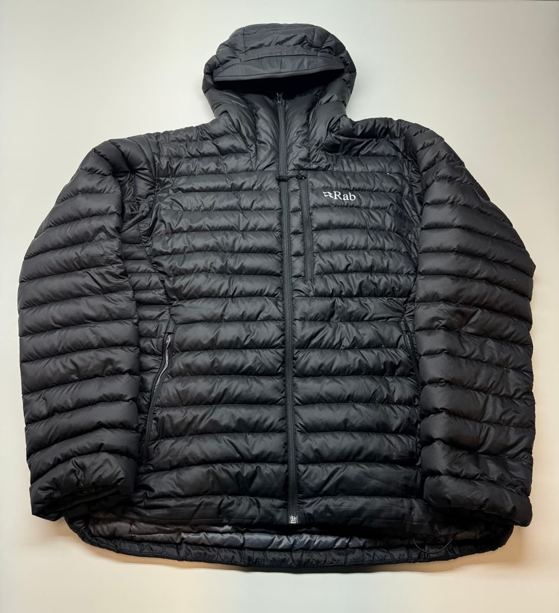 [XL] 랩 마이크로라이트 알파인 다운 자켓 블랙 상품이미지1