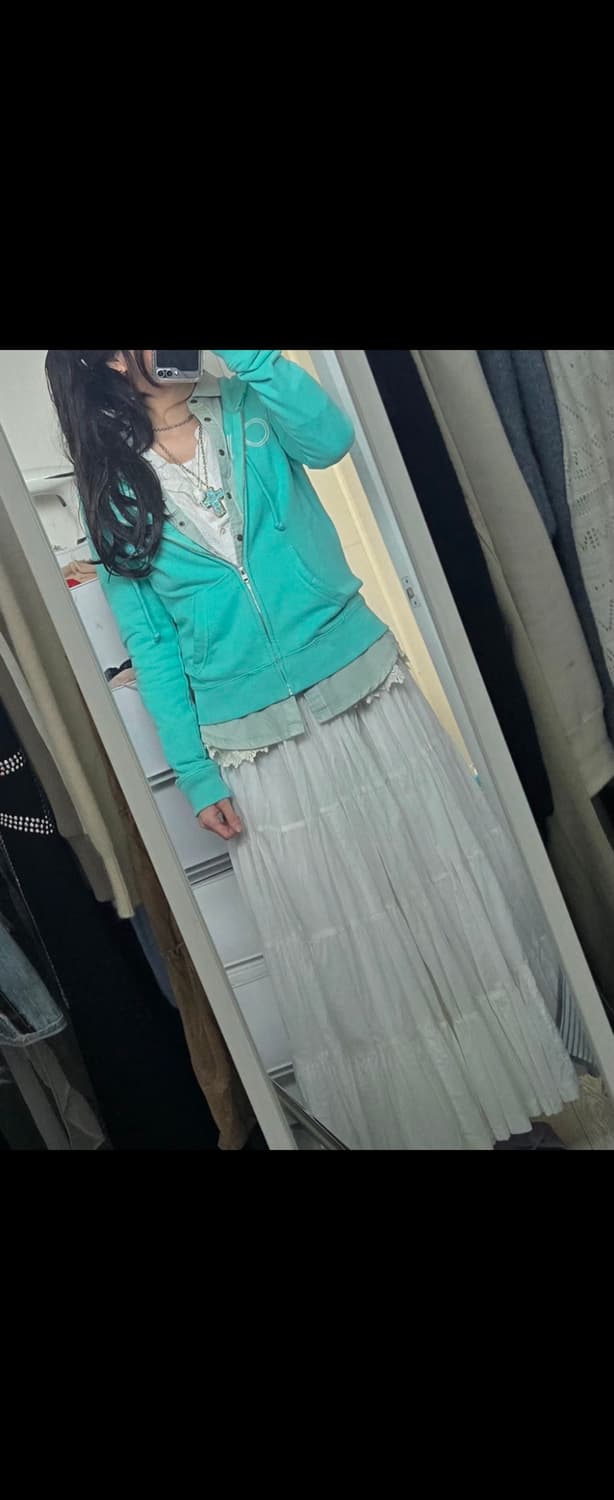 홀리스터 민트 후드집업 상품이미지1