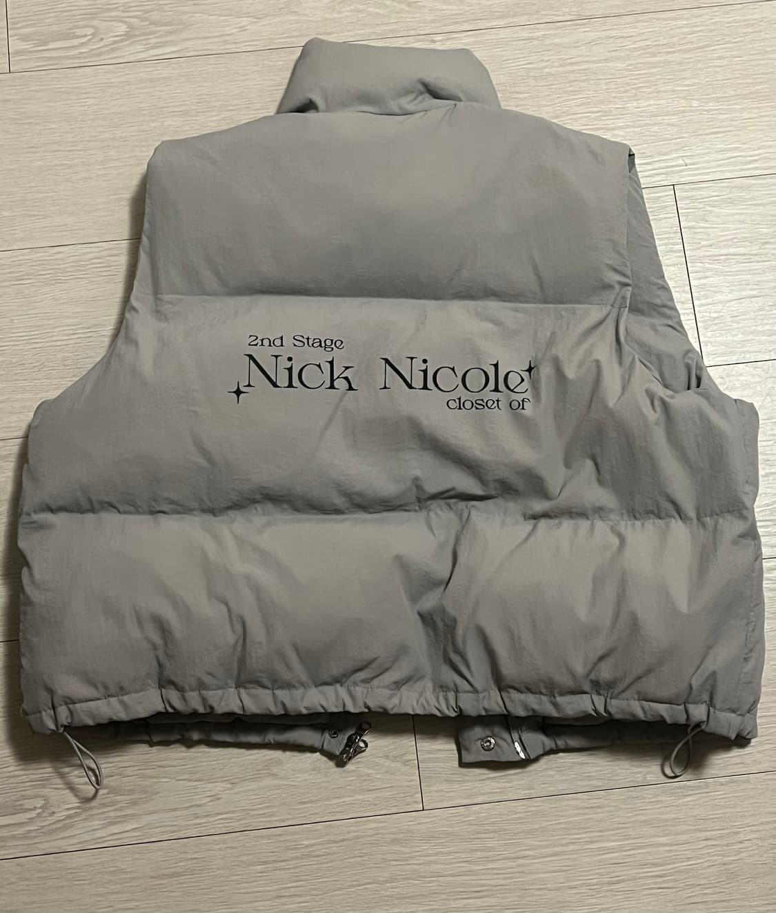 닉앤니콜 NN SHORT PADDING VEST 패딩조끼 상품이미지4