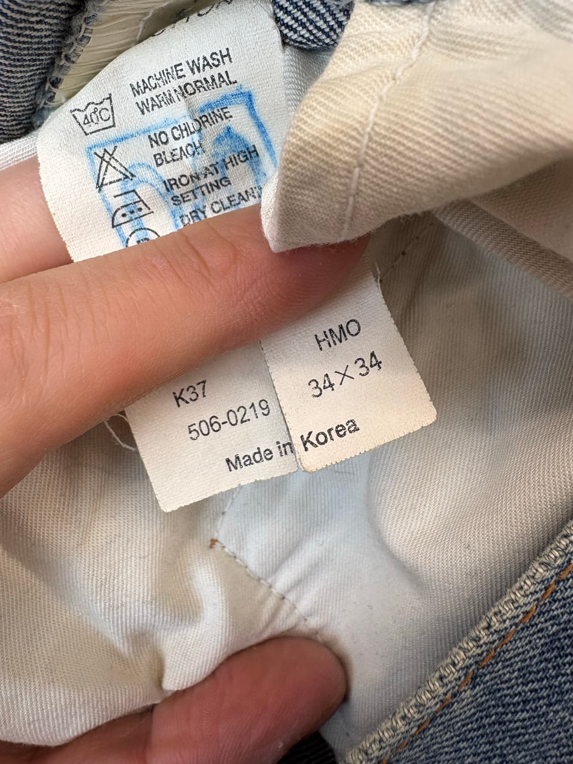 리바이스 506 빈티지 데님팬츠 상품이미지7