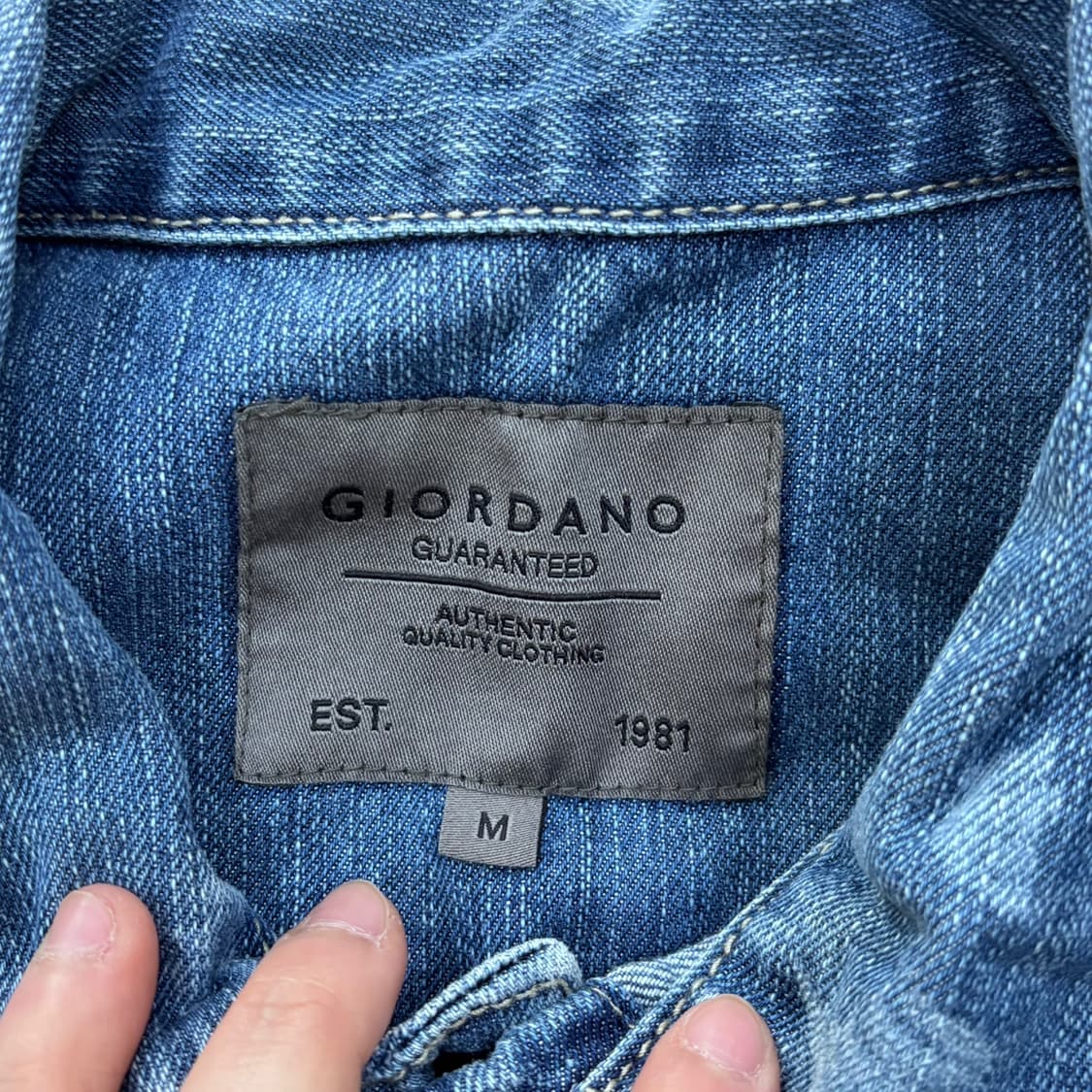 M 지오다노 데님 트리커 자켓 0408E1 상품이미지3