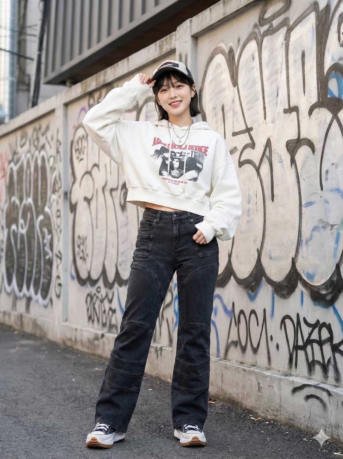 자딕앤볼테르 엘비라 미드 라이즈 플레어 진_25 상품이미지1