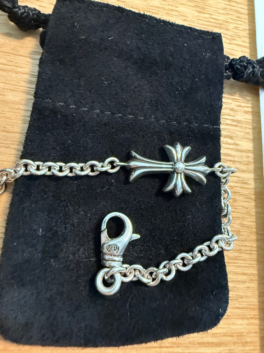 새상품 Chromehearts 크롬하츠 크로스 ne 체인 팔찌 상품이미지2