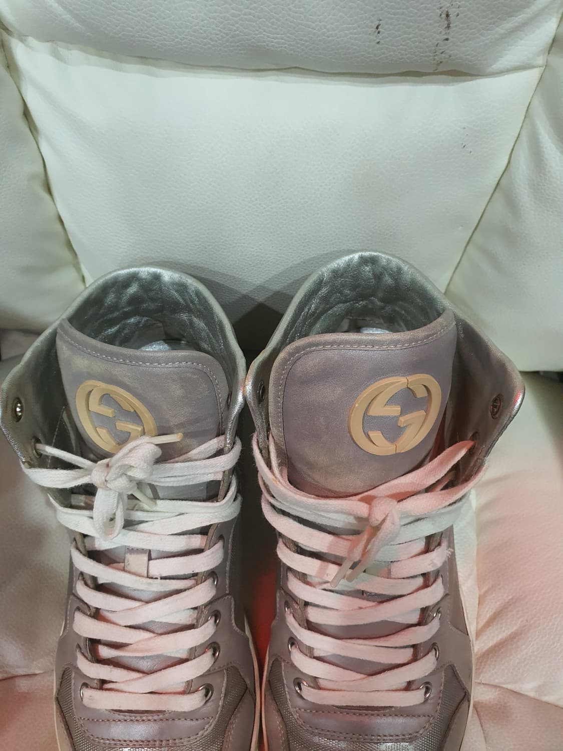 구찌 하이탑 스니커즈(정품) 상품이미지2