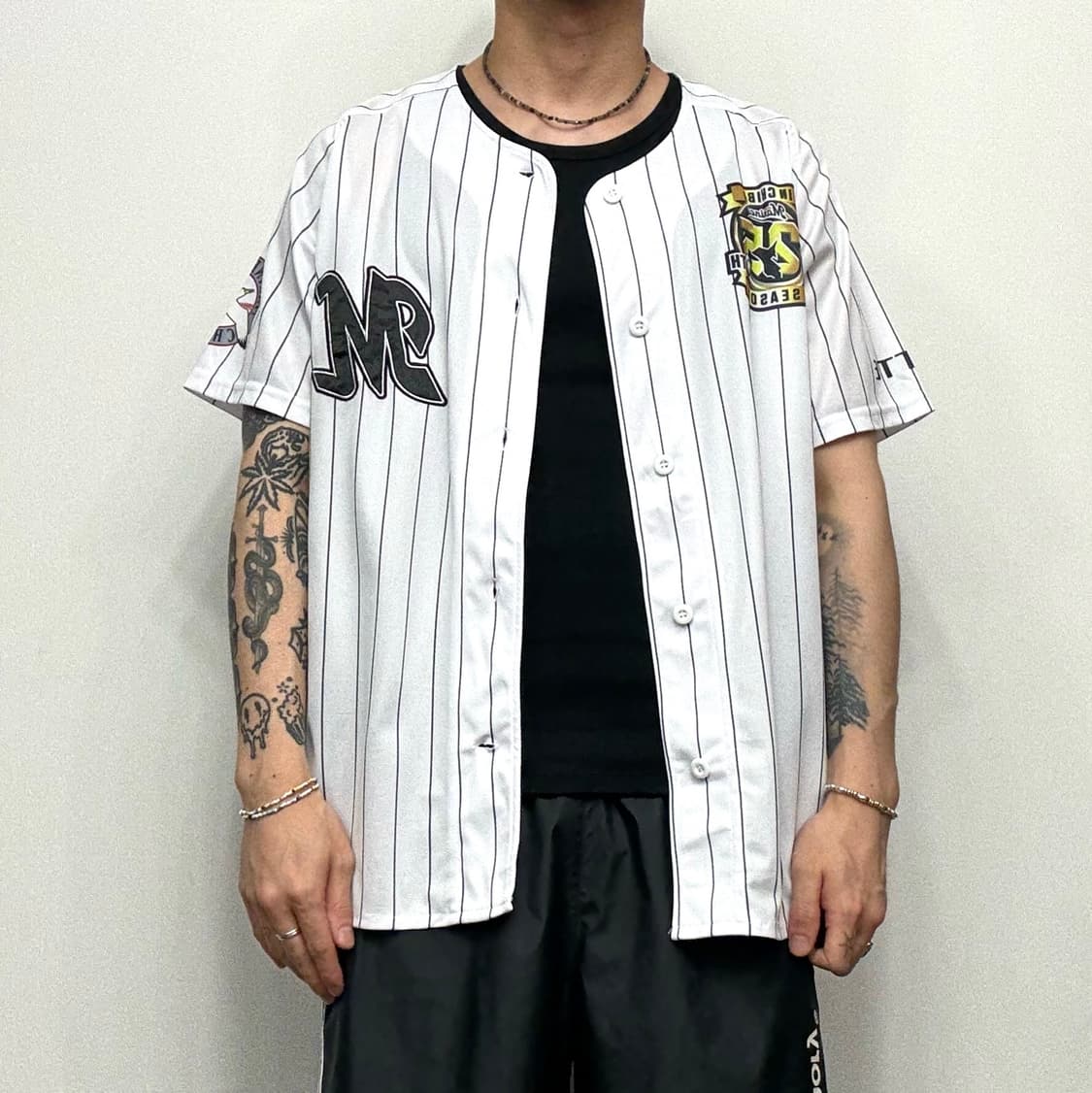 JPN 일본 지바롯데마린즈 25주년 기념 야구 유니폼 져지 상품이미지3